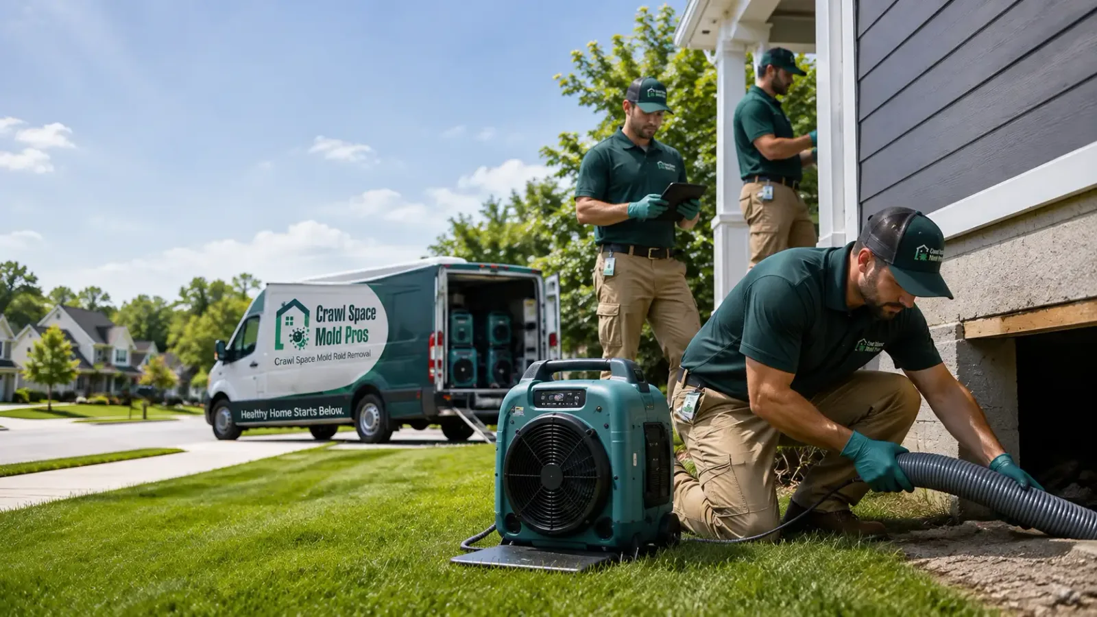 Crawl Space Mold Removal in Sharpsburg, IA